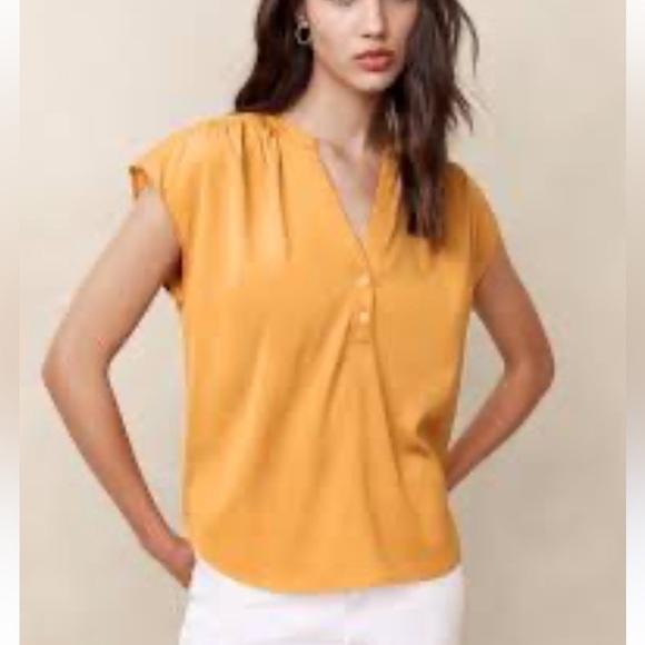NWT Banana Republic Oversized Top Size XSP - Picture 1 of 7